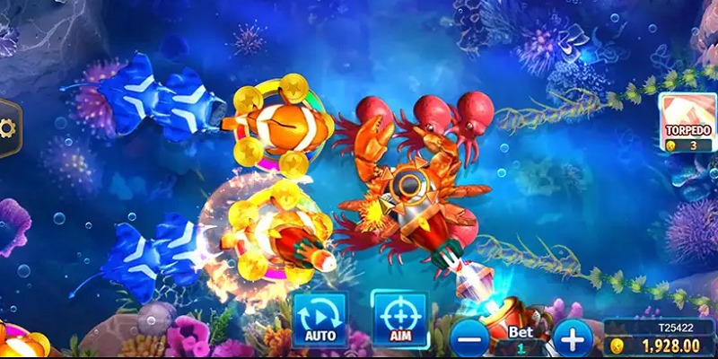 Hãy bắn cá ngay khi chúng vừa xuất hiện