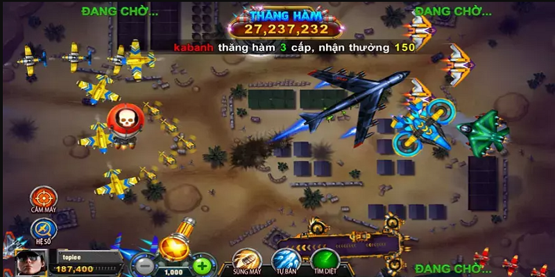 Bắn Máy Bay được thiết kế chuyên nghiệp trong mọi yếu tố