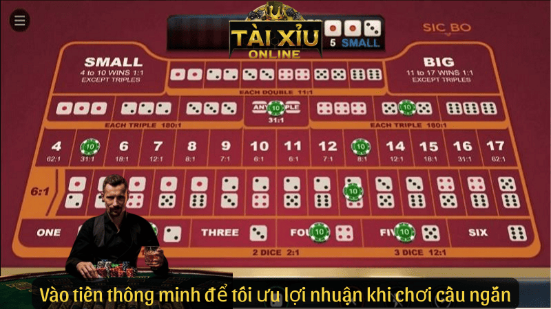 Vào tiền thông minh để tối ưu lợi nhuận khi chơi cầu ngắn