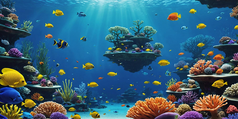 Các loài cá nhỏ thường di chuyển theo đàn