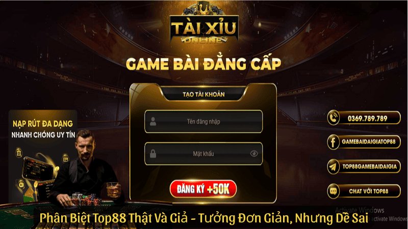 Phân Biệt Top88 Thật Và Giả – Tưởng Đơn Giản, Nhưng Dễ Sai