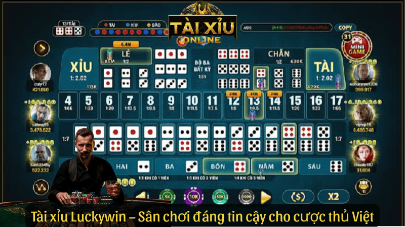Tài xỉu Luckywin – Sân chơi đáng tin cậy cho cược thủ Việt